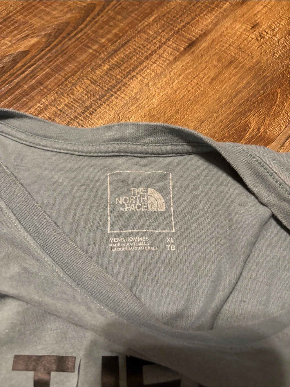 Men’s The North Face Light Blue Short Sleeve Logo Tee
